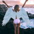 Halloween 3D Angel wings and Demon wings costume unisex soft adult and kids for halloween cosplay